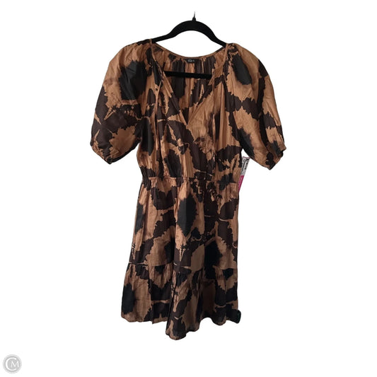 Dress Casual Short By Rails In Brown & Tan, Size: Xs