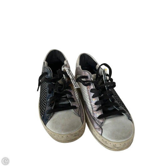 Shoes Sneakers By P448 In Blue & White, Size: 7.5