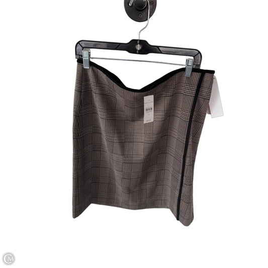 Skirt Mini & Short By Ann Taylor In Black & Brown, Size: 14