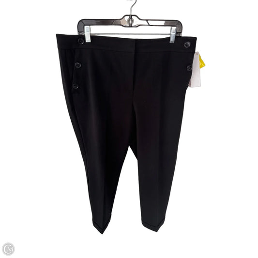 Pants Dress By Loft In Black, Size: 14