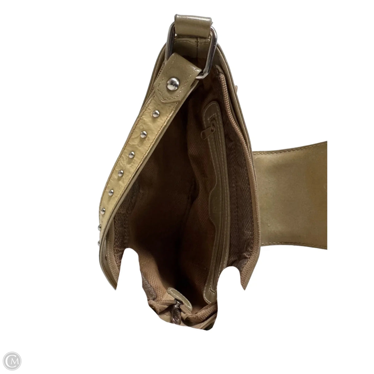 Handbag Leather By Cmc, Size: Small