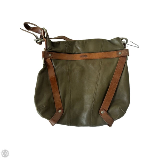 Crossbody Leather By Cmc, Size: Medium