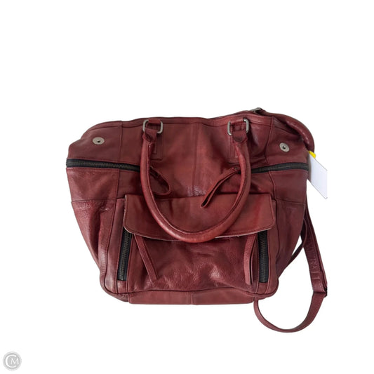 Tote Leather By Cmb, Size: Medium