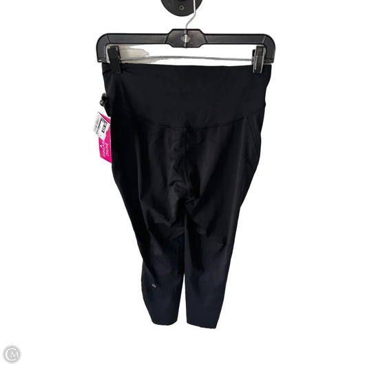 Athletic Leggings By Lululemon In Black, Size: 8