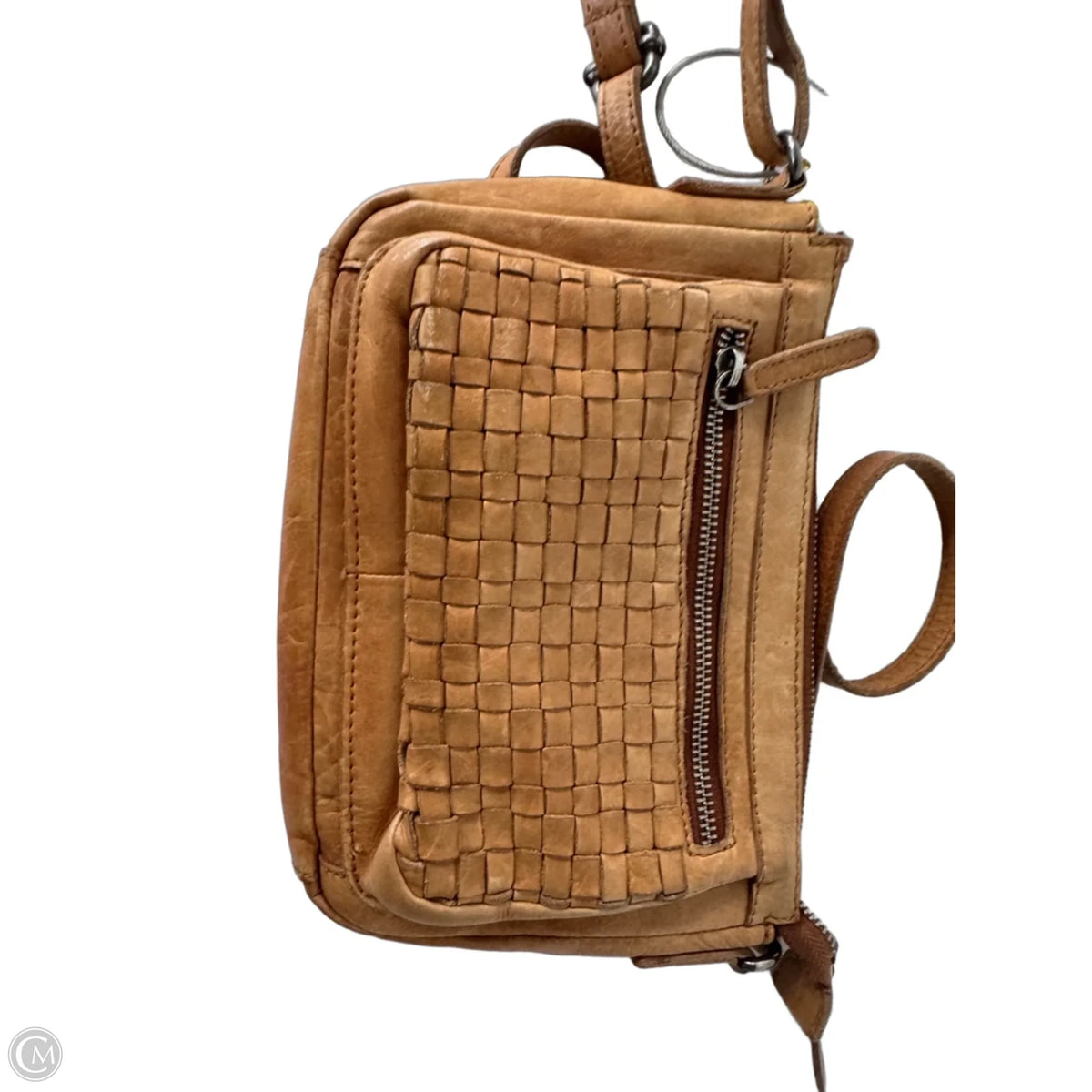 Crossbody Leather By Cmc, Size: Medium
