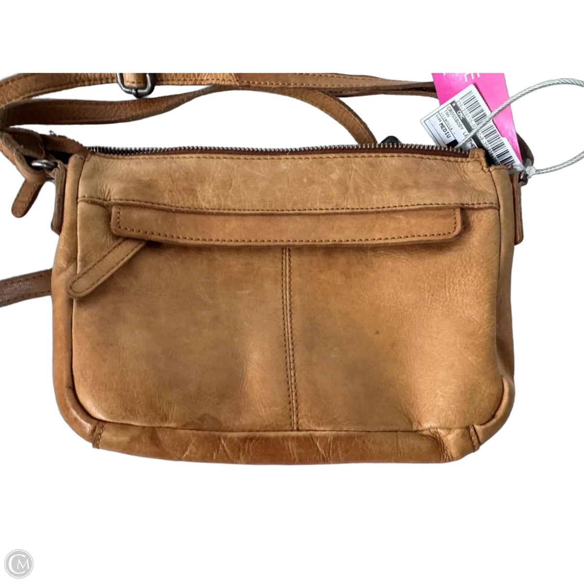 Crossbody Leather By Cmc, Size: Medium