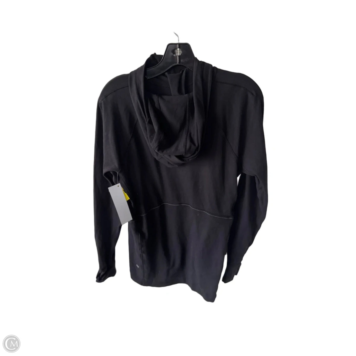 Athletic Jacket By Lululemon In Black, Size: M