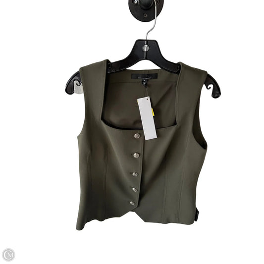 Vest Other By White House Black Market In Green & Silver, Size: S