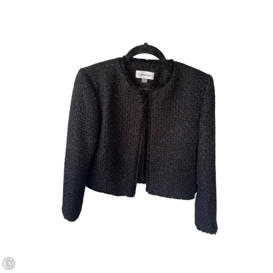Blazer By Calvin Klein In Black, Size: Xs