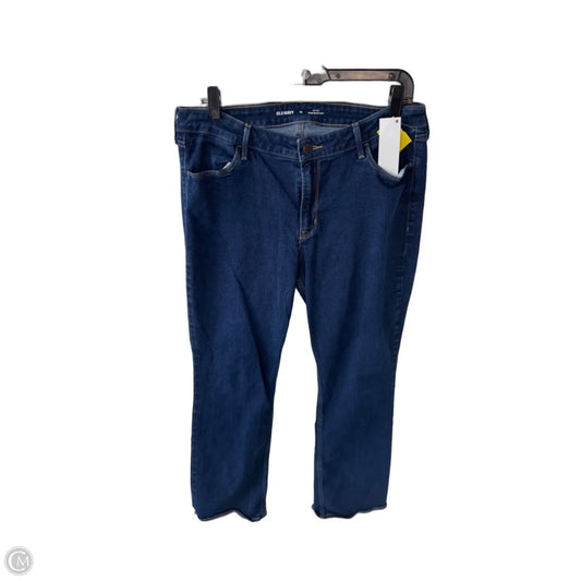 Jeans Boot Cut By Old Navy In Blue Denim, Size: 14