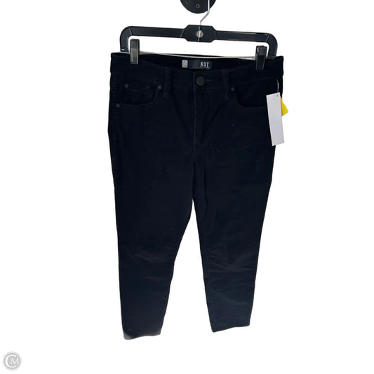 Pants Corduroy By Kut In Black, Size: 8
