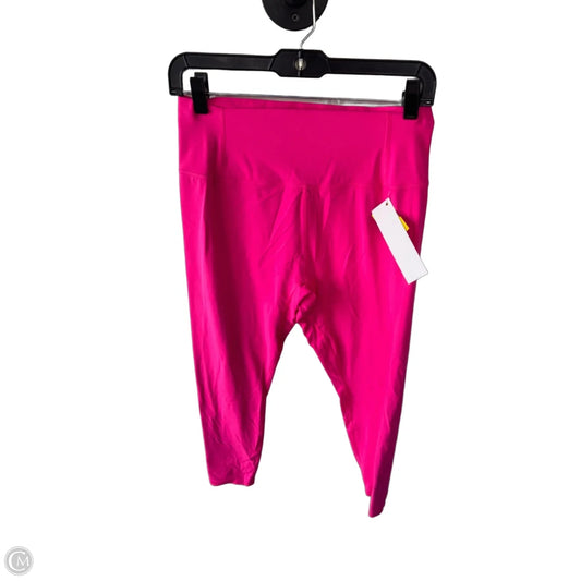 Athletic Leggings By Free People In Pink, Size: L