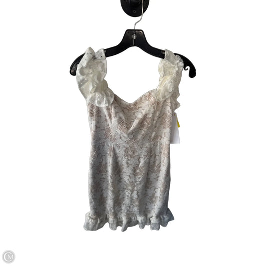 Dress Party Short By Hello Molly In White, Size: M