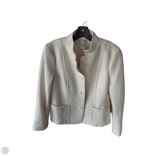 Blazer By Talbots In Cream, Size: Mp
