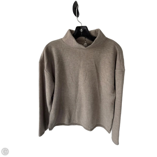 Top Long Sleeve By Simply Vera In Tan, Size: M