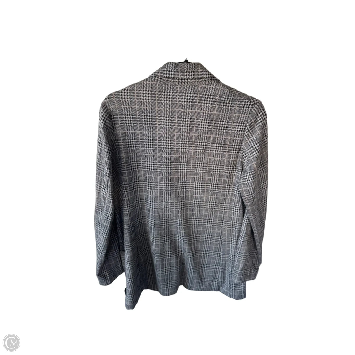 Blazer By Max Studio In Grey & White, Size: S