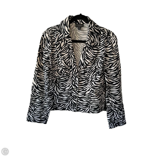 Jacket Other By Classiques Entier In Black & White, Size: Mp