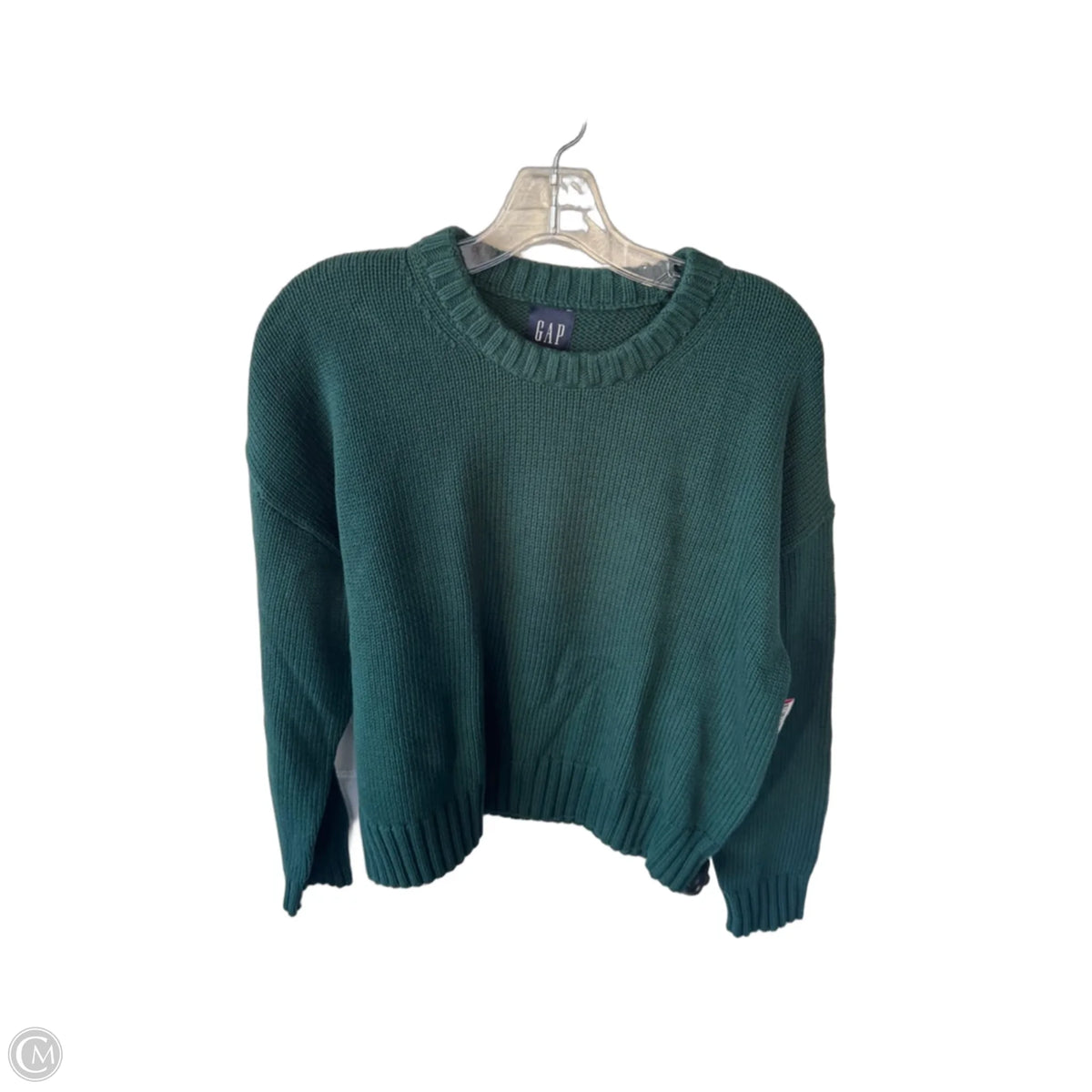 Sweater By Gap In Green, Size: M