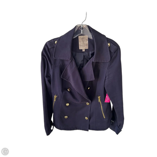 Blazer By Guess In Blue & Gold, Size: M