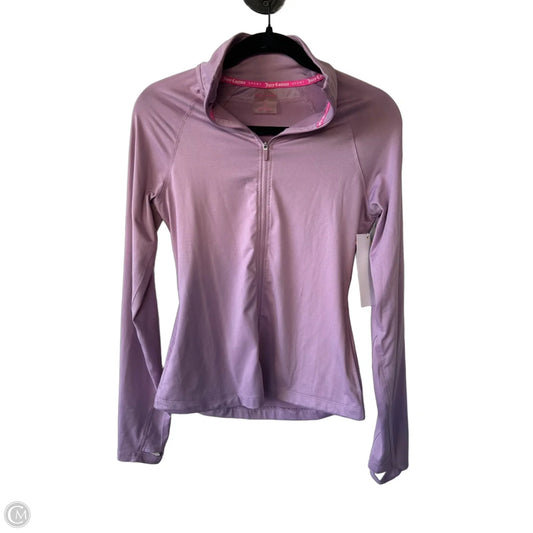 Athletic Jacket By Juicy Couture In Purple, Size: S