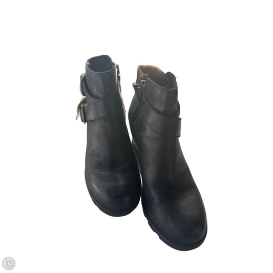 Boots Ankle Heels By Sorel In Black, Size: 7.5