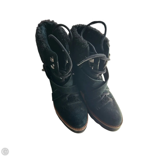 Boots Designer By Coach In Black, Size: 7.5