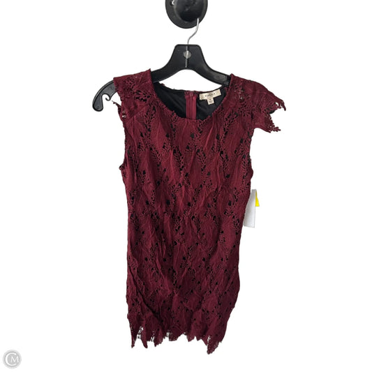 Dress Party Short By Gilli In Black & Red, Size: M