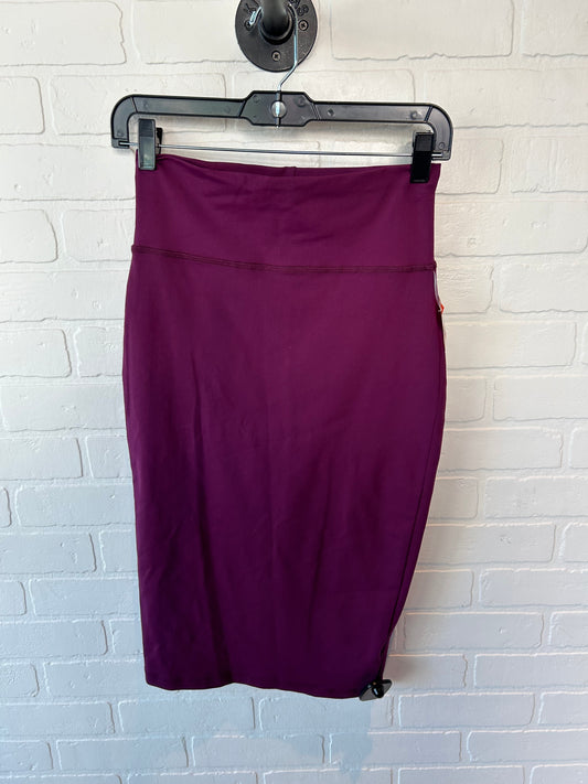 Skirt Midi By Bebe In Plum, Size: 4