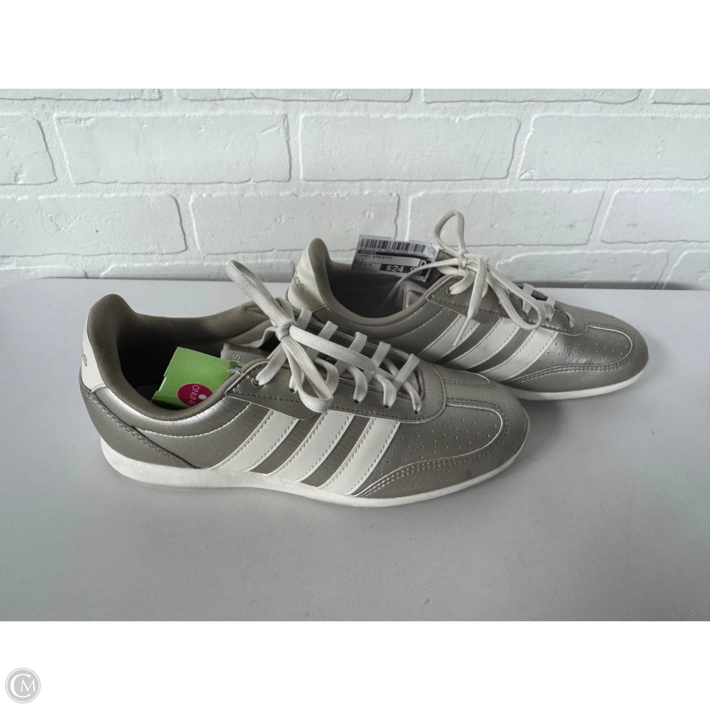 Shoes Athletic By Adidas In Gold, Size: 7.5