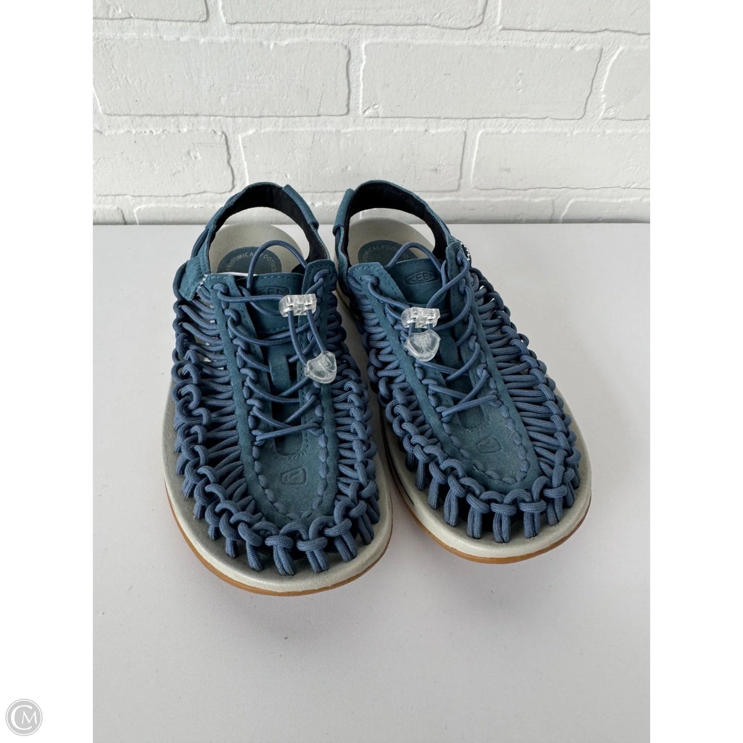 Sandals Flats By Keen In Blue, Size: 10