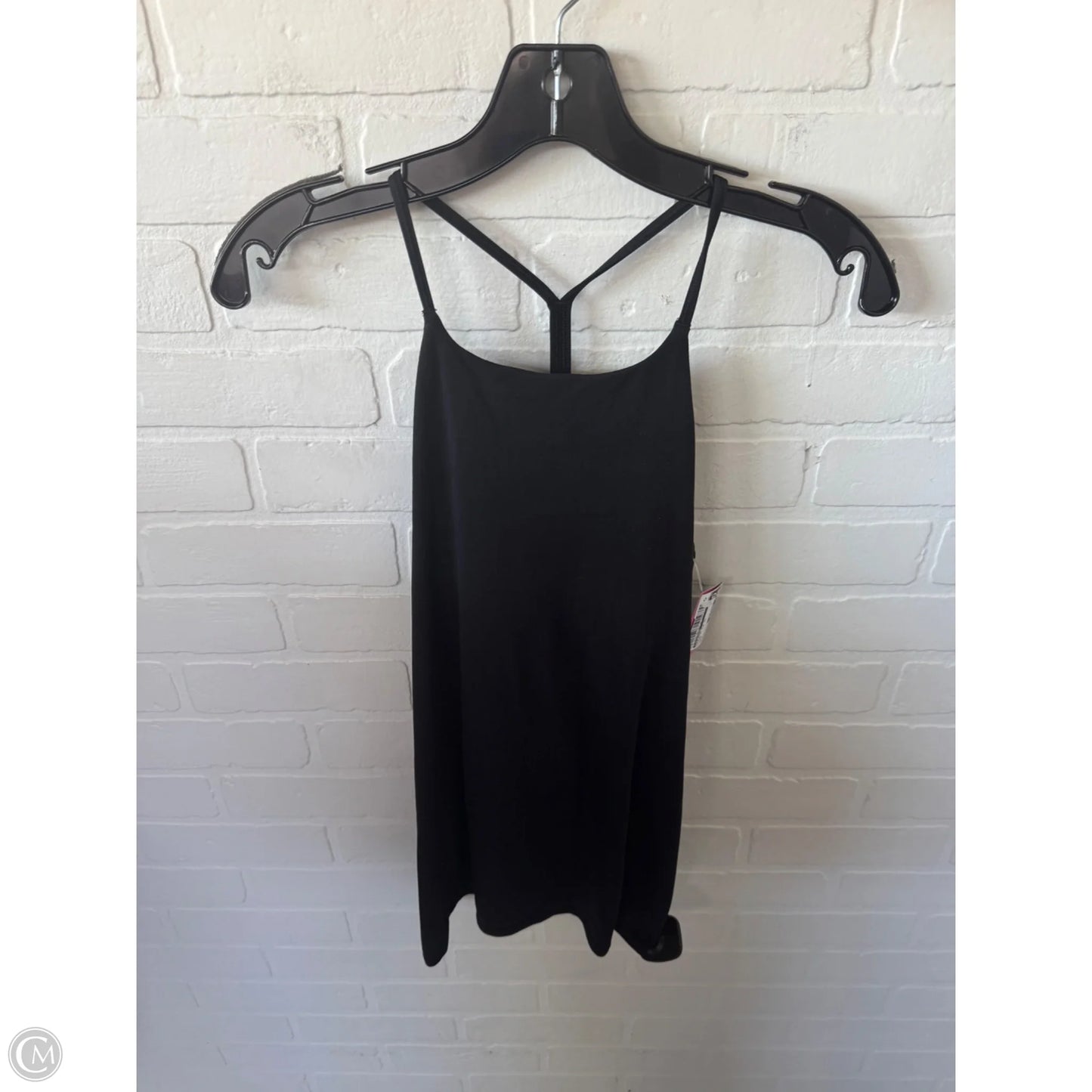 Athletic Top Short Sleeve By Lululemon In Black, Size: S