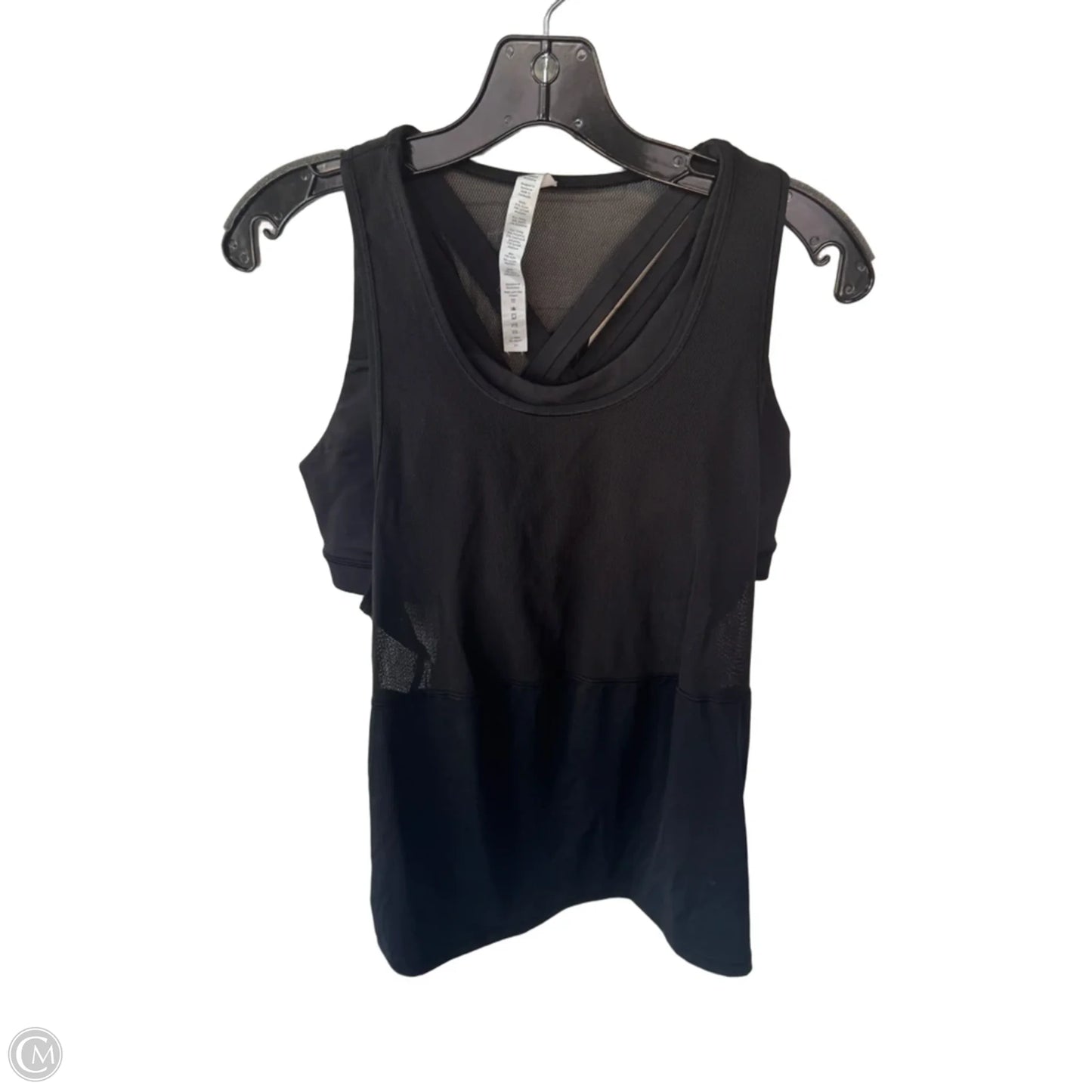 Athletic Tank Top By Lululemon In Black, Size: M