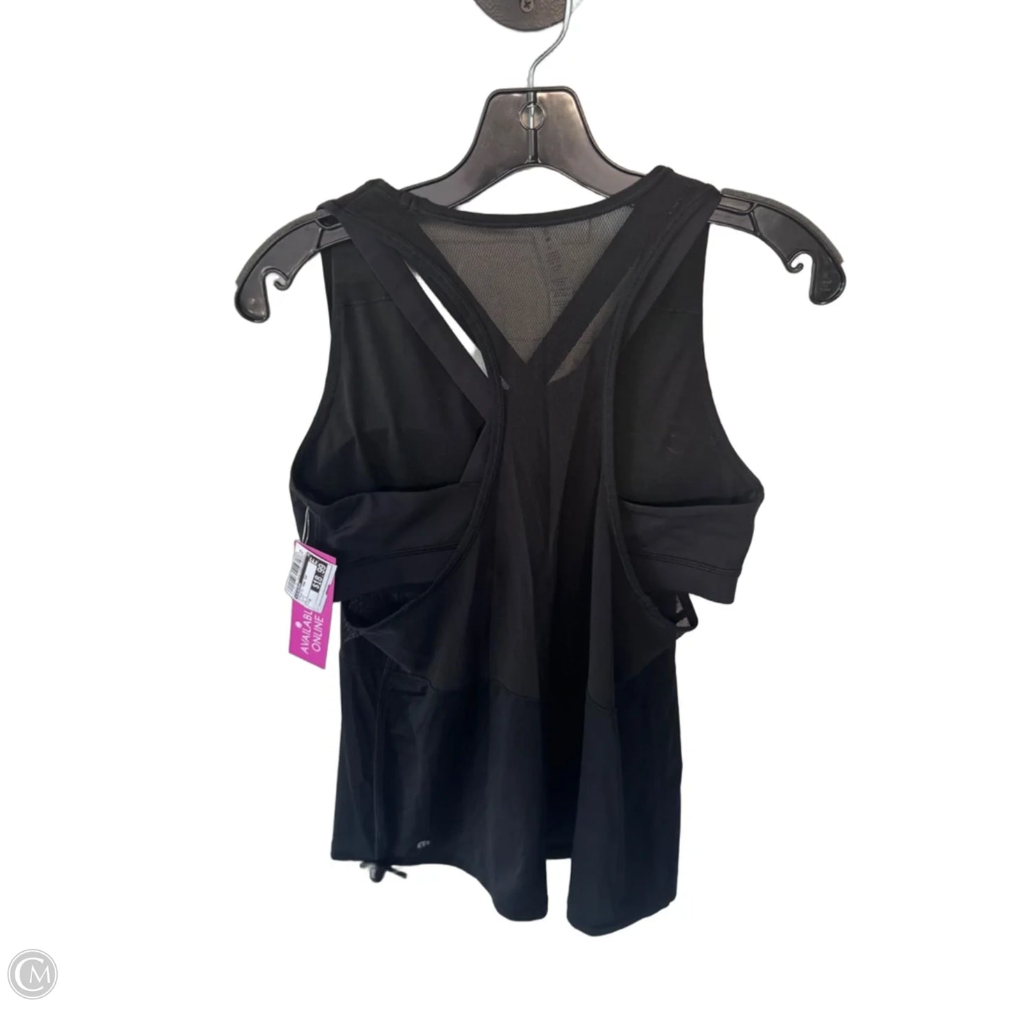 Athletic Tank Top By Lululemon In Black, Size: M