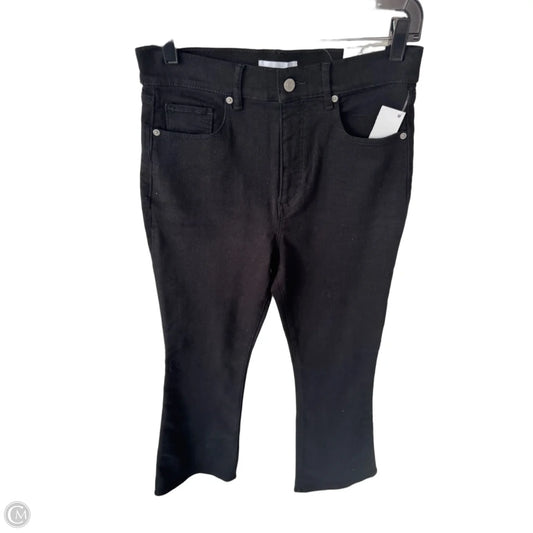 Jeans Flared By Loft In Black, Size: 6