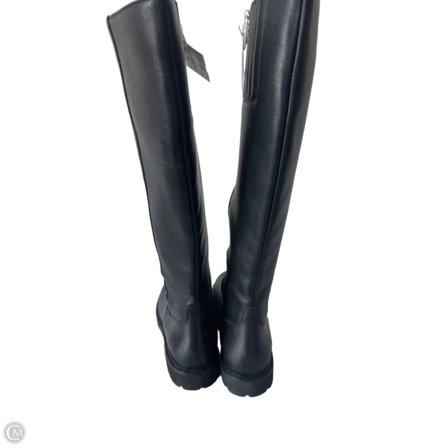 Boots Knee Flats By Aquatalia In Black, Size: 8.5
