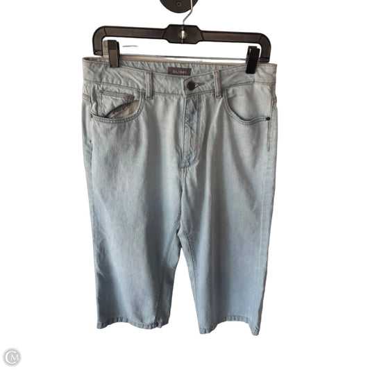 Jeans Cropped By Dl1961 In Blue Denim, Size: 8