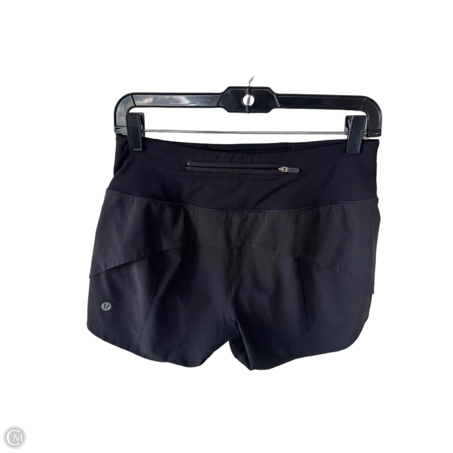 Athletic Shorts By Lululemon In Black, Size: 4