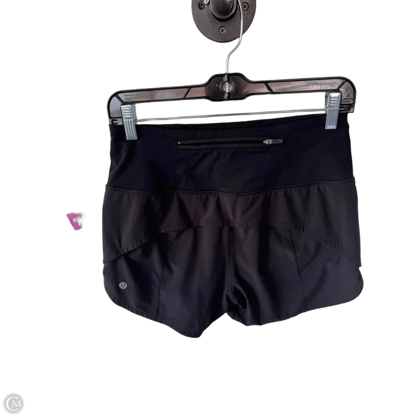 Athletic Shorts By Lululemon In Black, Size: 4