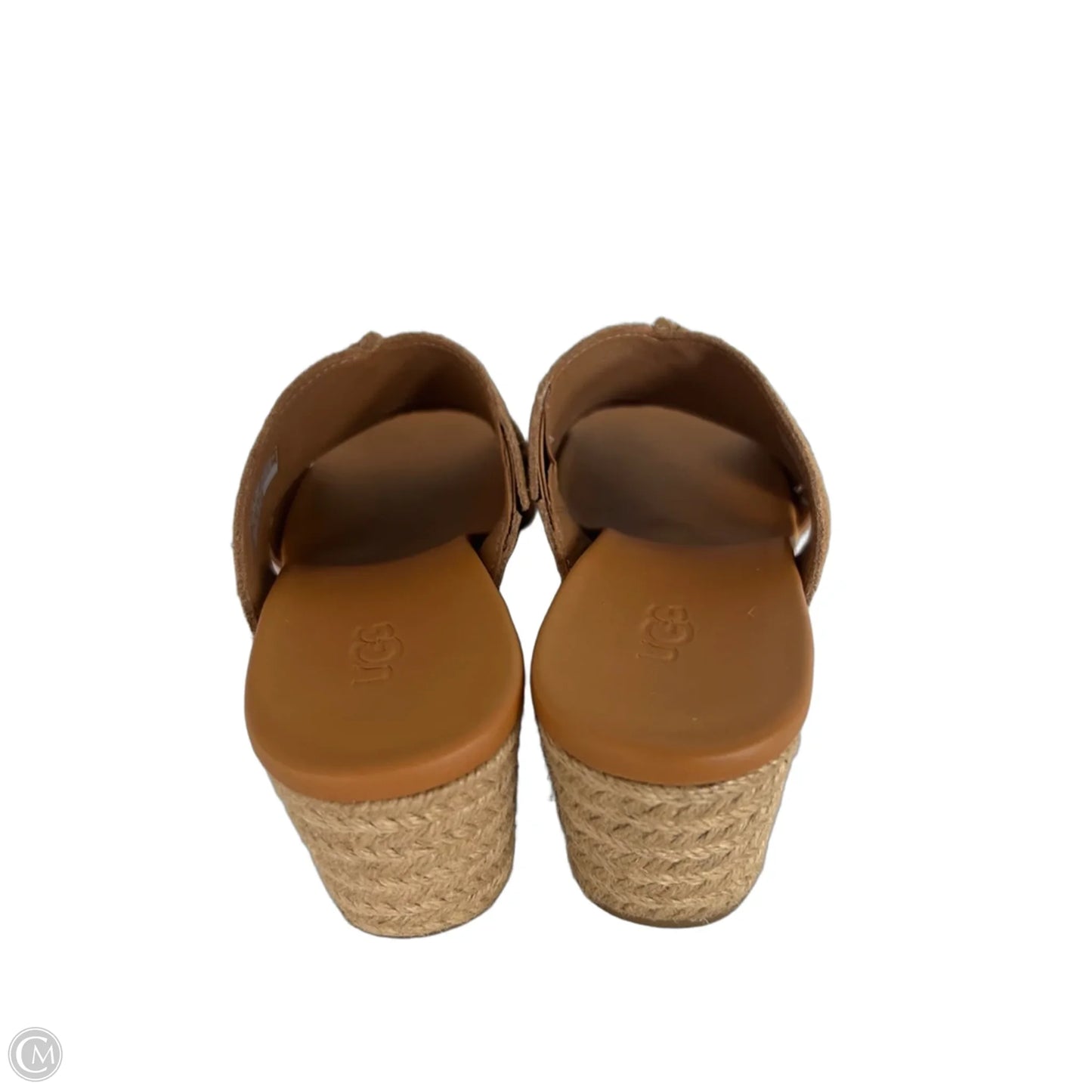 Sandals Designer By Ugg In Brown, Size: 8