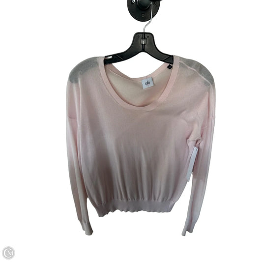 Sweater By Cabi In Pink, Size: S