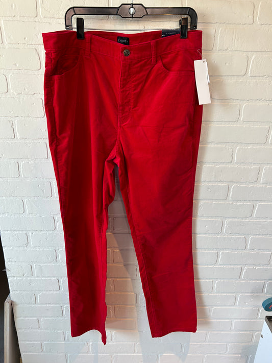 Pants Other By Talbots In Red, Size: 14