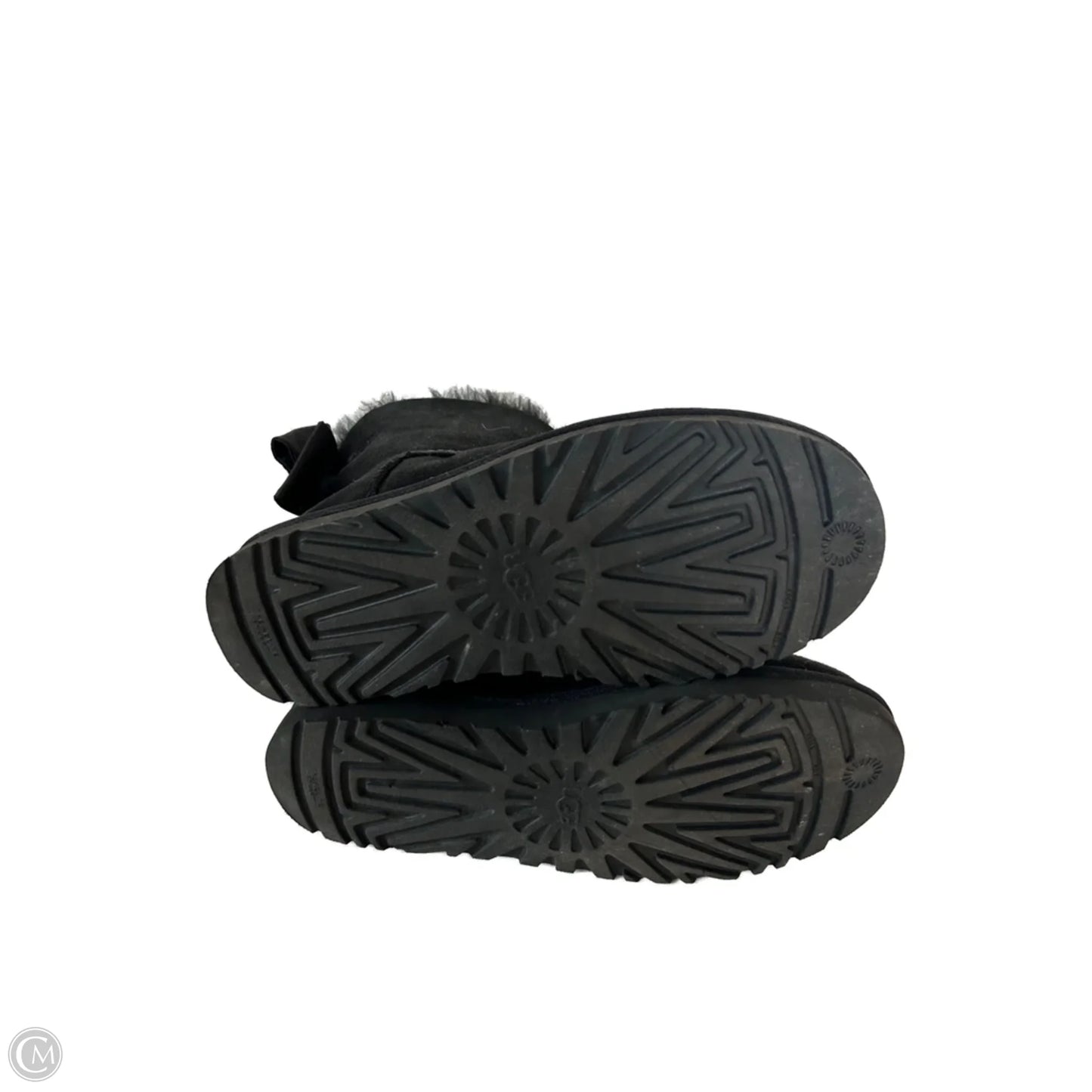 Boots Designer By Ugg In Black, Size: 8