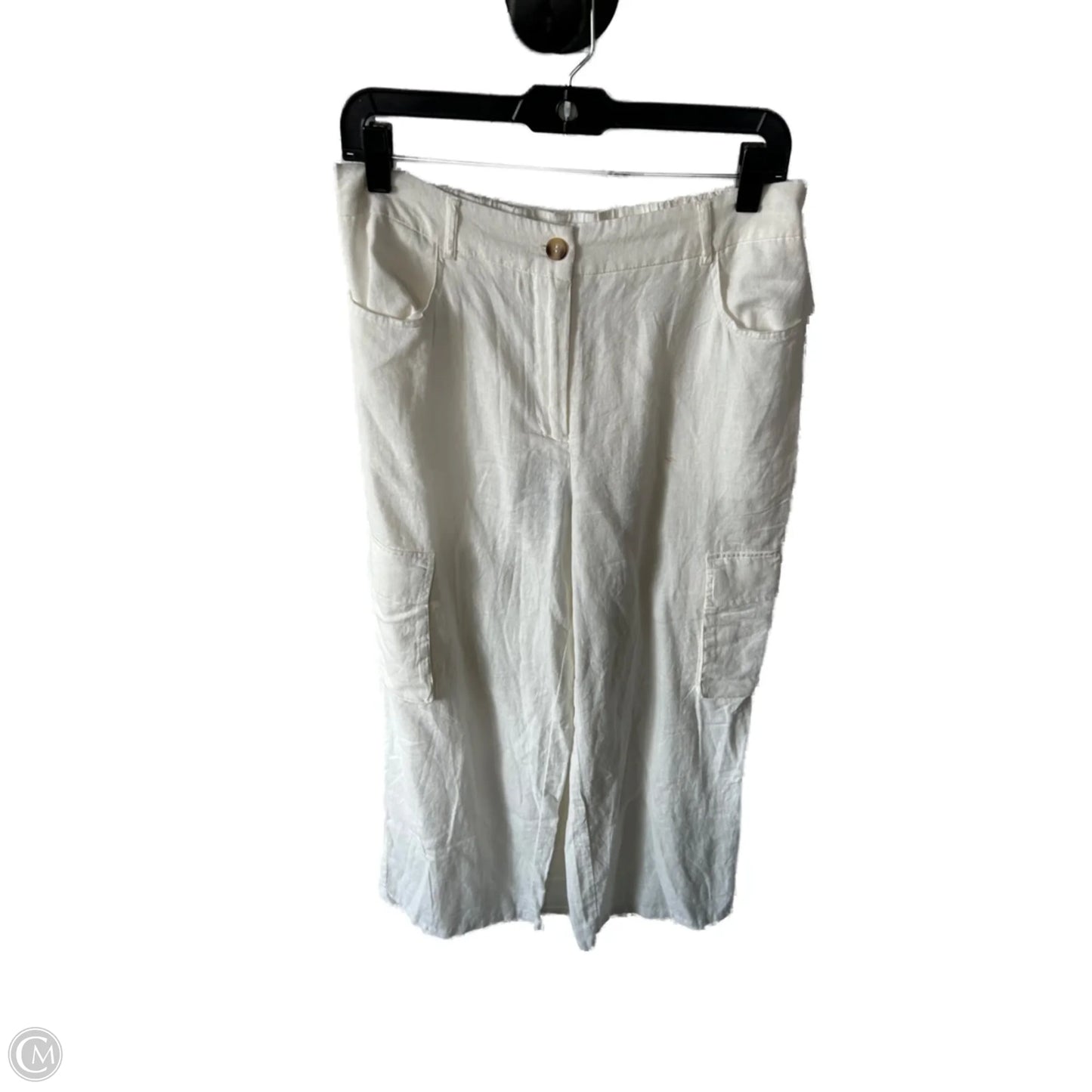 Pants Linen By Cmc In Cream, Size: 12