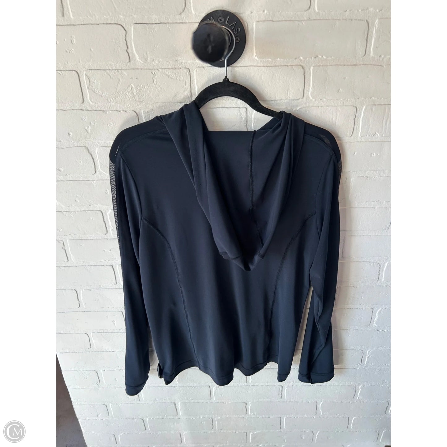 Athletic Sweatshirt Hoodie By Cabi In Navy, Size: M