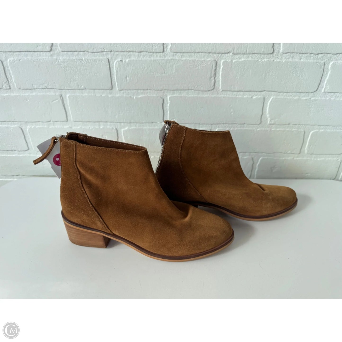 Boots Ankle Flats By Steve Madden In Brown, Size: 8