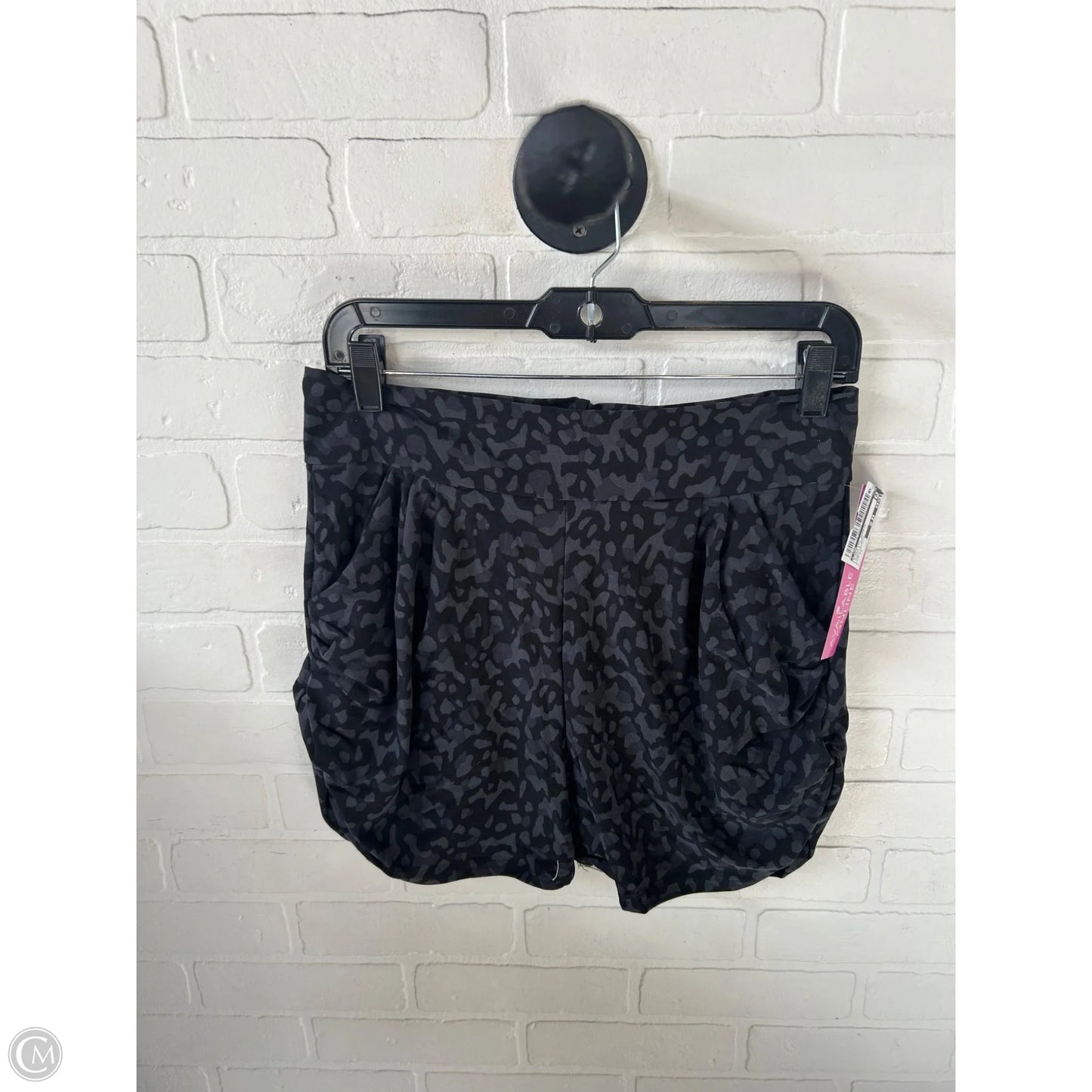 Athletic Shorts By Cme In Black & Grey, Size: 12