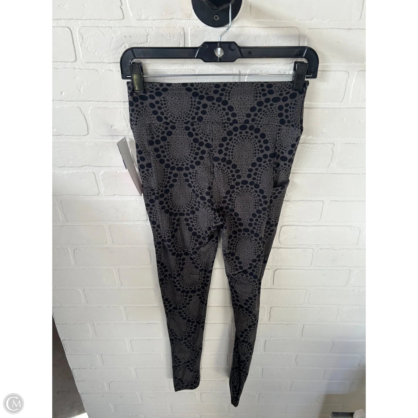 Pants Leggings By Cme In Black & Grey, Size: 4