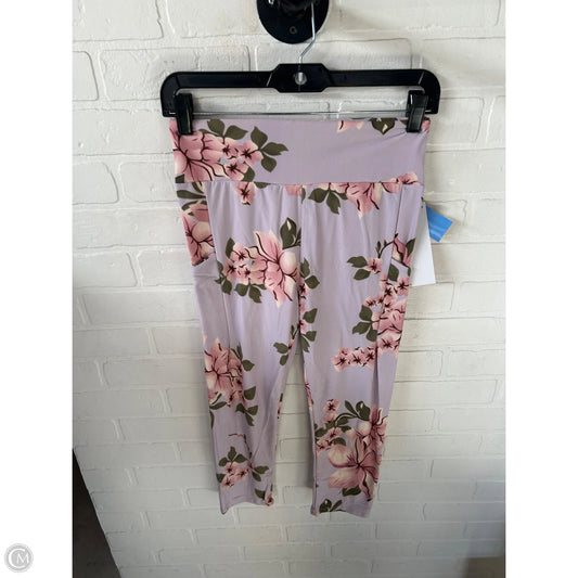 Pants Leggings By Cme In Purple, Size: 4