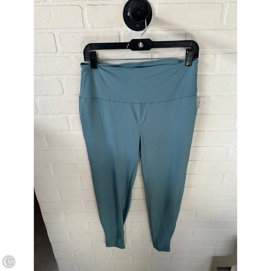Pants Leggings By Zenana In Blue, Size: 18