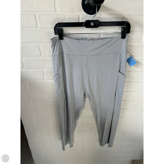 Pants Leggings By Cme In Grey, Size: 12